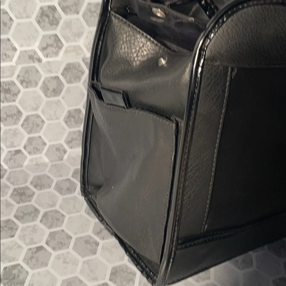 Black PetCarrying Bag/purse - 16”x10”x6.5” new
